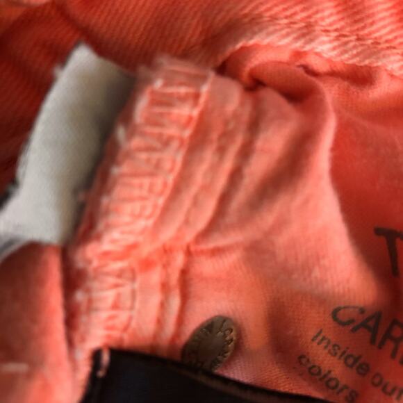 J Crew neon pink toothpick ankle jeans size 26 - Picture 8 of 9